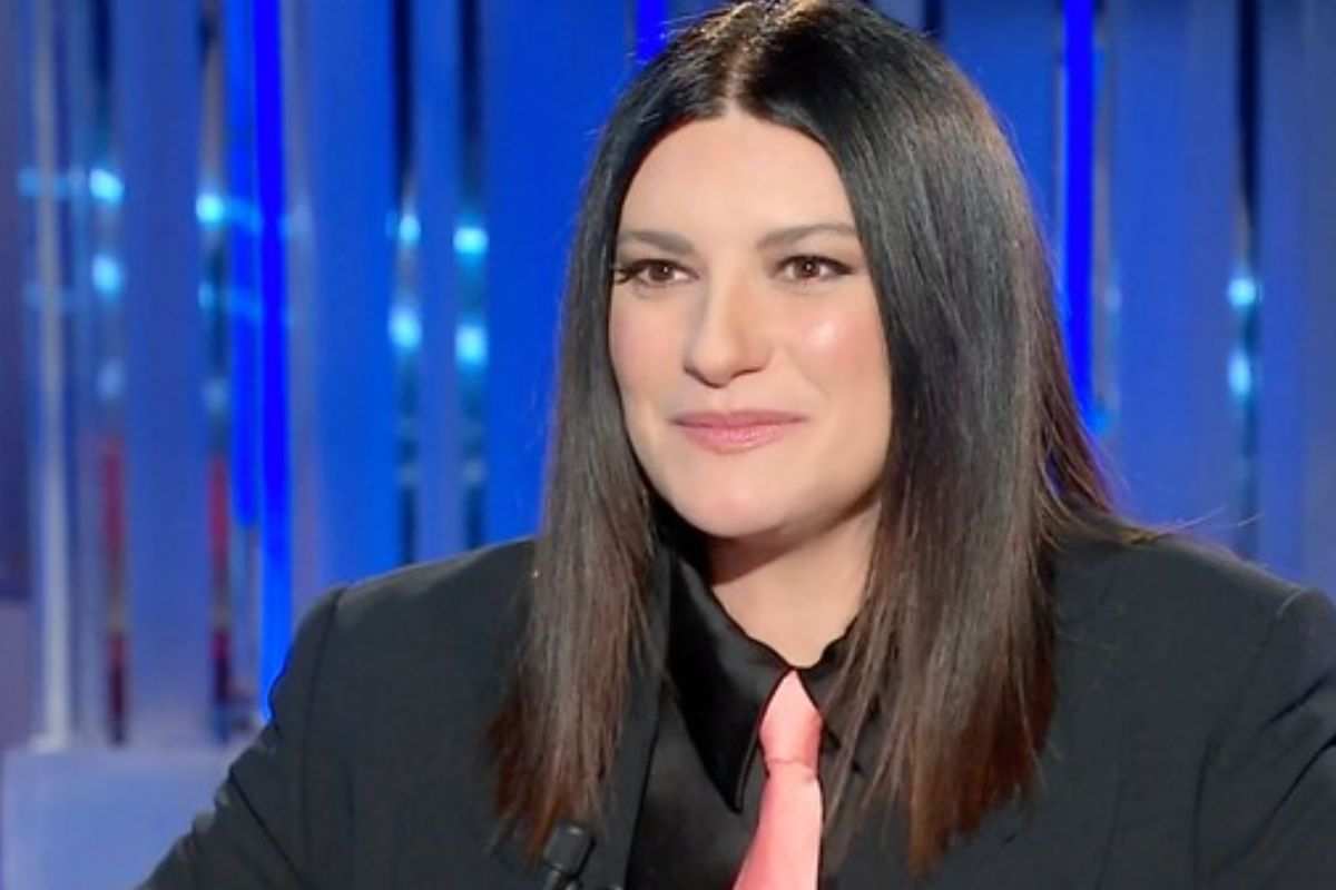 Laura Pausini fuorionda Sanremo