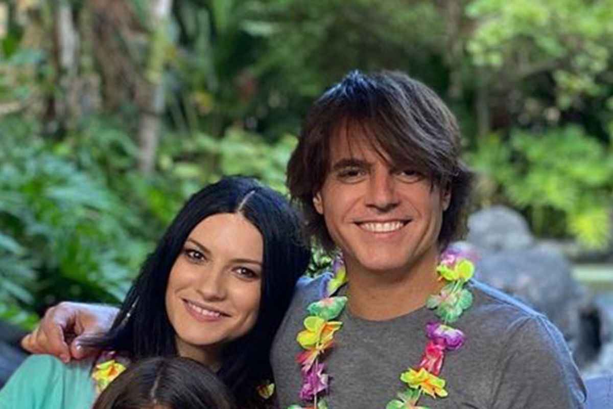 Laura Pausini e Poalo Carta Fimuoleonardo.it 24022026